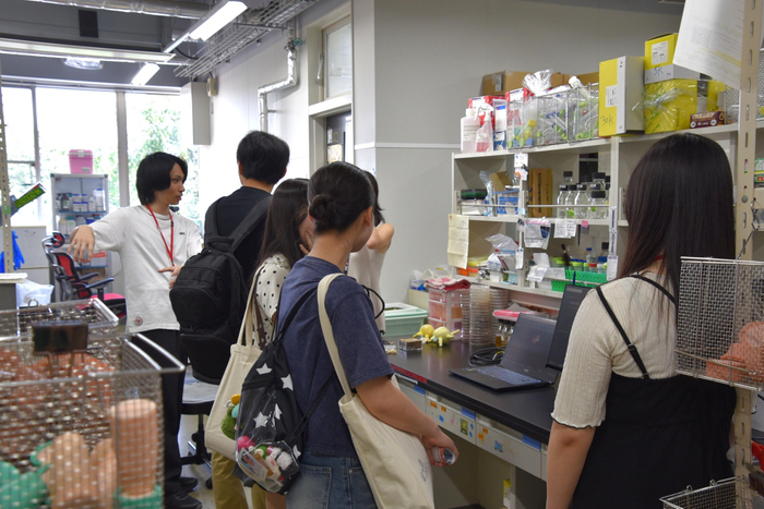 農学部のオープンラボ