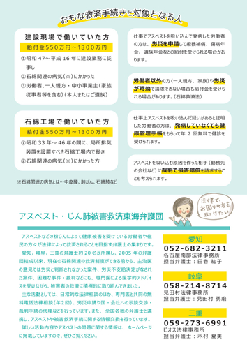 チラシ裏