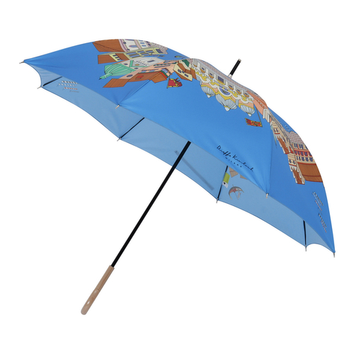 「Kinloch&times;HW」コラボ長傘  ヴェニス ブルー