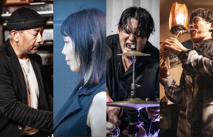 key 野村彰浩  vo, key, per 華葵リィラ  per 佐藤'仙人'文弘  sax 湯浅幸司