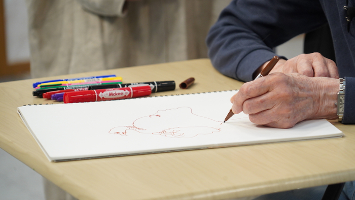 宇野さんが描かれた絵とは&hellip;？