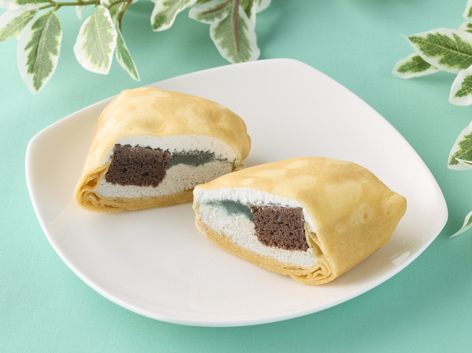 しあわせクレープ　チョコミント　イメージ画像