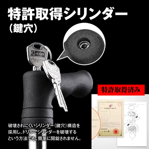 特許取得シリンダー