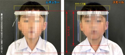 左:レギュラーサイズ 右:スモールサイズ