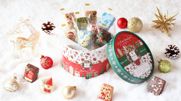 クリスマスモチーフの限定チョコレート菓子