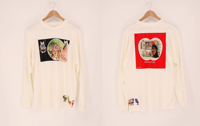 ロングTシャツ「白雪姫」(前後)　13,200円(税込)