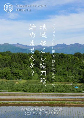 「ちょうどいい田舎 信州なかの」