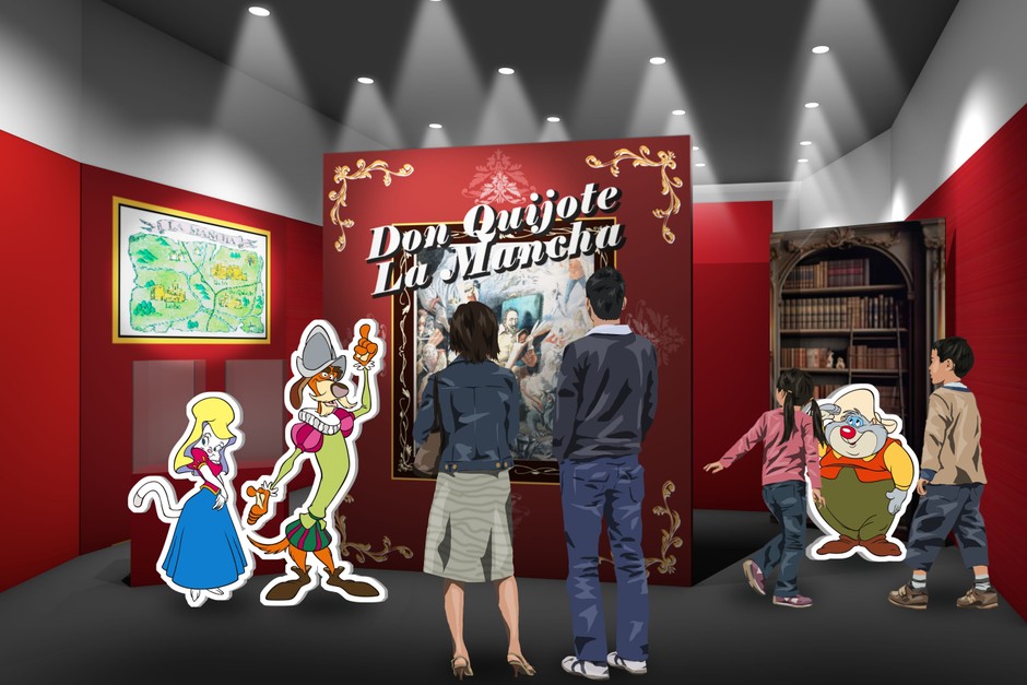「ドン・キホーテ」展示（イメージ）