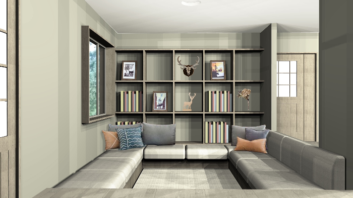 改装後のリビングイメージ