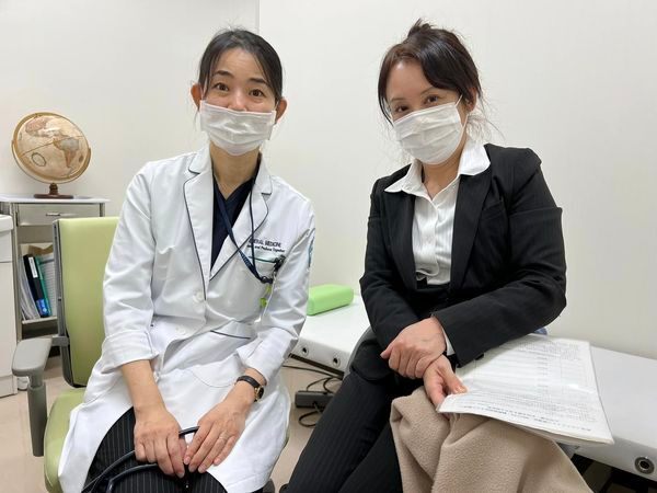 岡山大学病院の専門医の先生と・今は京都大学医学部附属病院