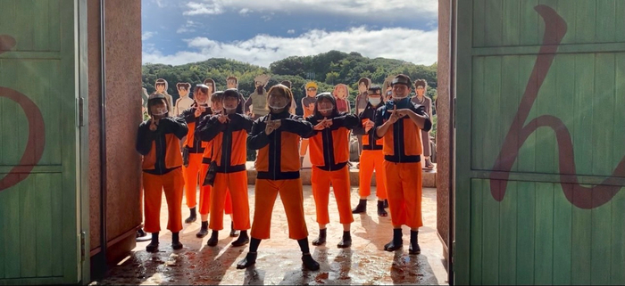 ▲ナルトの衣装で集まろう！