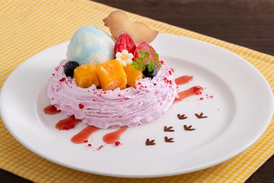 イースターパンケーキプレート