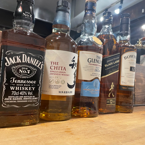 本日のウイスキーラインナップ　