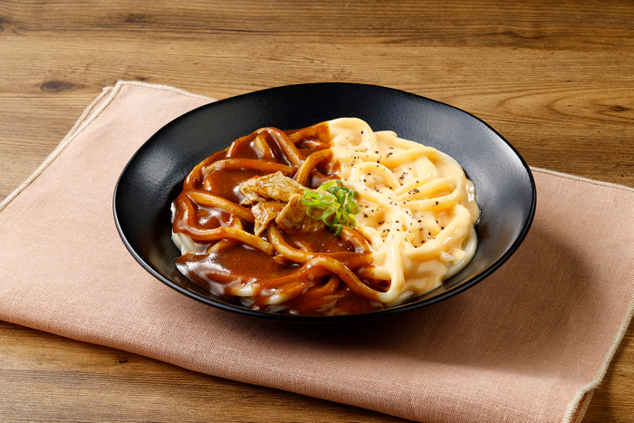 まぜて味知なるうどん