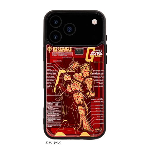FLASH シャア専用ザク 基板アート iPhone 17Pro Maxケース