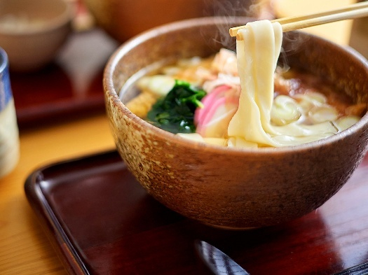 ほっと温まるきしめん