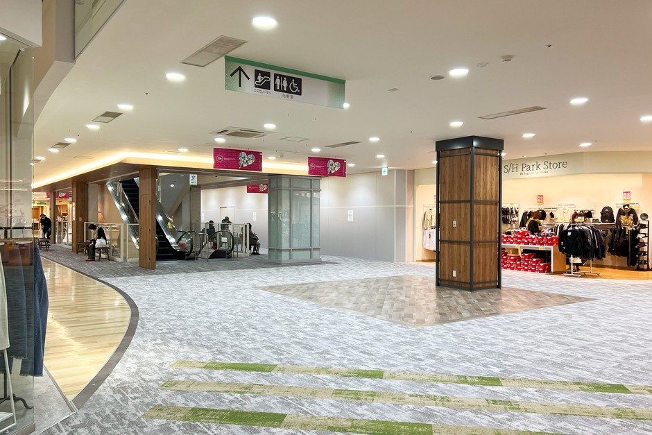 2階共用部を全面的に改装