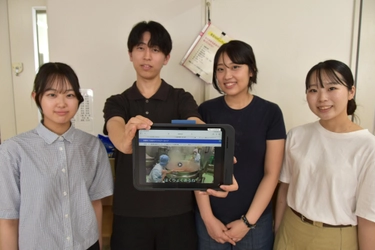 【名城大学】人間学部生が制作した給食動画教材を初活用　竹の山小で授業、児童から歓声
