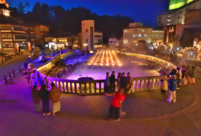 草津温泉「湯畑」