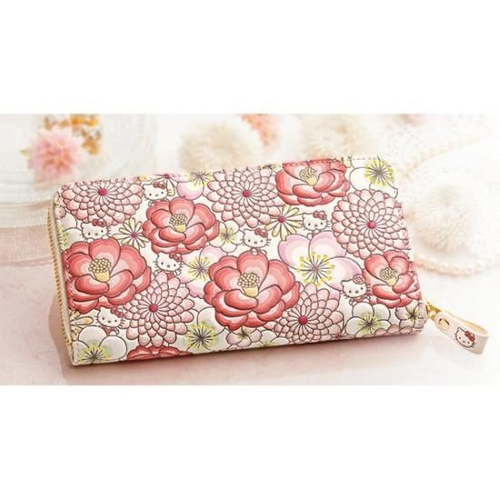 ハローキティ50周年の浅草文庫長財布