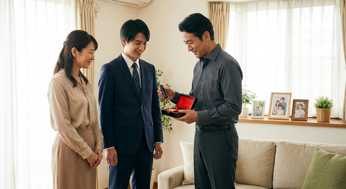 両親からのプレゼント