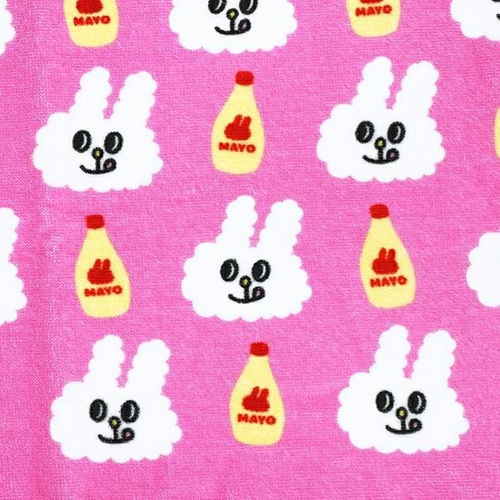 バニーコンビニのフェイスタオル