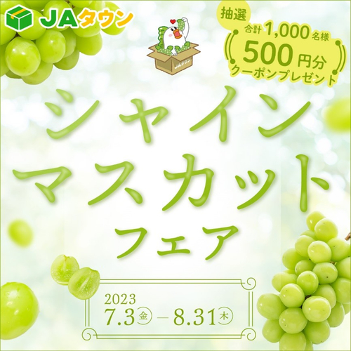 JAタウン シャインマスカットフェア