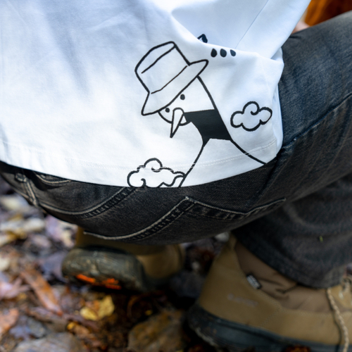 機能性Tシャツ『爽楽 -sara-』SORONA 冷感 墨丸 デザインTシャツ半袖