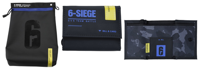6SIEGE ツールポーチ / 6SIEGE ミニウォレット(front / inside)