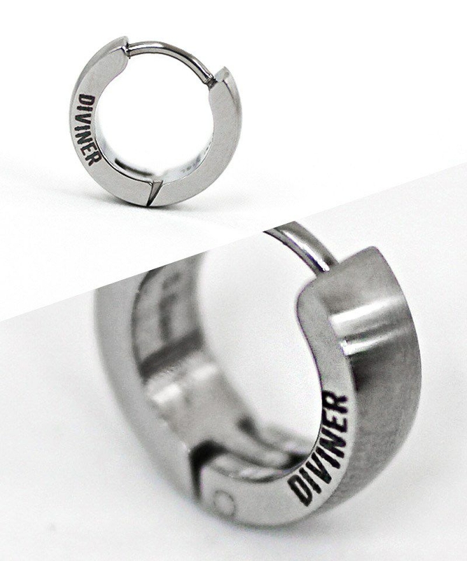 Logo Hoop Earrings
