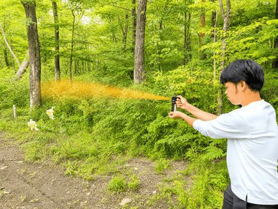 熊用撃退スプレー