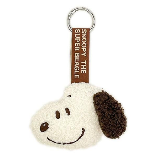 スヌーピーのフェイスタグマスコット