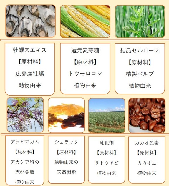 添加物は全て自然由来