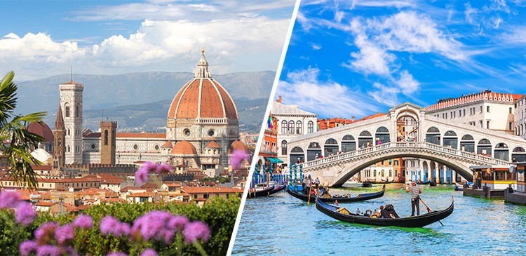【旅工房】人気No.1イタリア3都市周遊ツアー