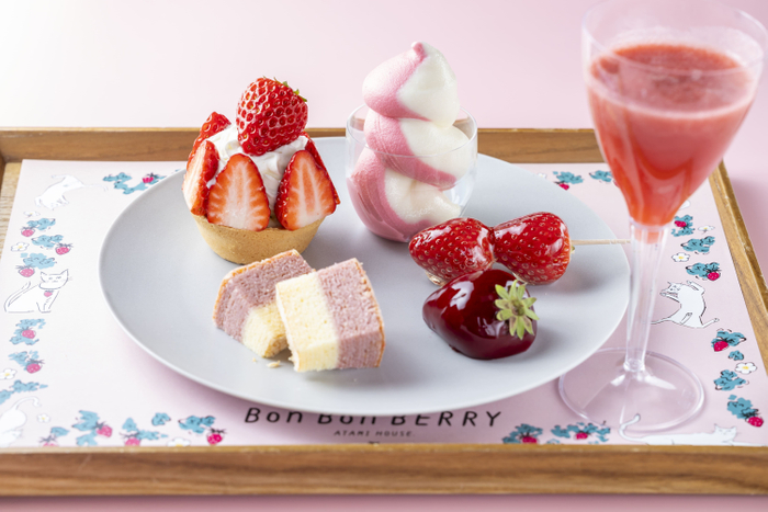 【限定メニュー】6種のいちごスイーツプレート
