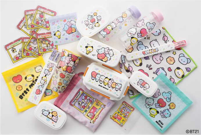 BT21 minini ランチシリーズ