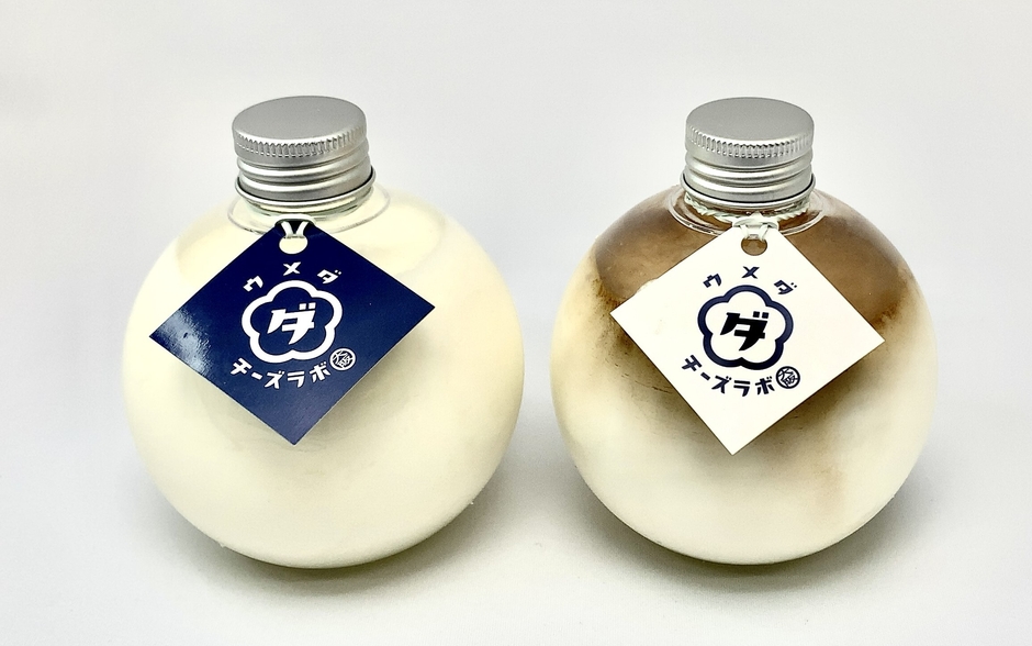 左:白たま(マイルドチーズ)、右:黒たま(クリーミーティラミス) 各税込648円