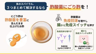 酷暑には酢酸菌にごり酢