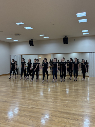 JCFW参加モデルのレッスン風景