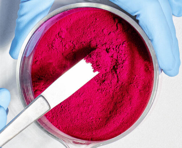 図. キナクリドン顔料の製品画像