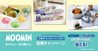 ムーミン×サンホイル　限定コラボパッケージのコンプリートセットが当たるキャンペーン