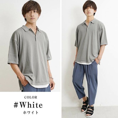 MinoriTY Select サマーニットBIGポロシャツ
