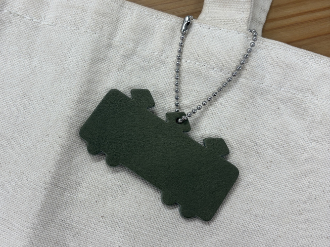 レザートレインチャーム 見本