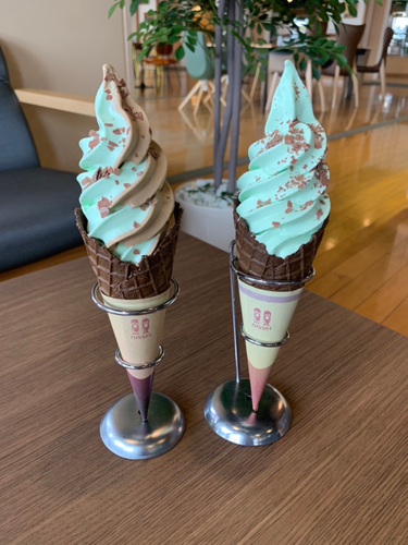 ミントソフト＆カフェミントソフト