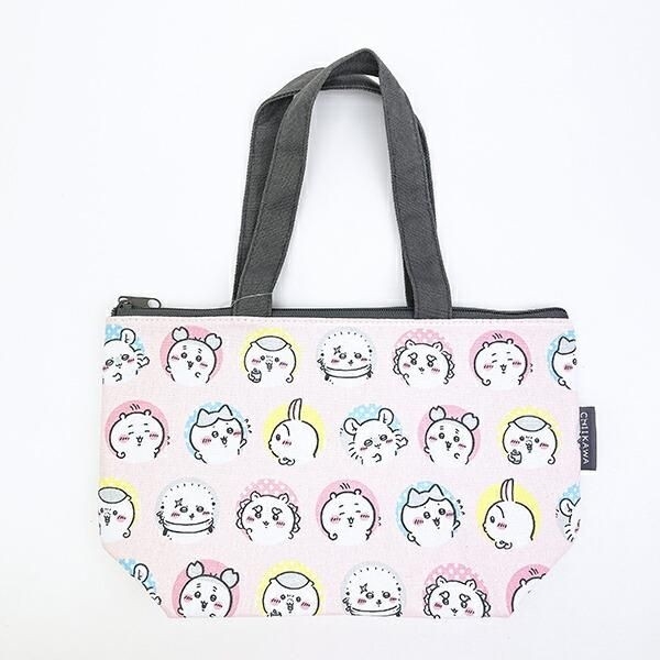 淡いピンクが優しいちいかわのランチグッズ