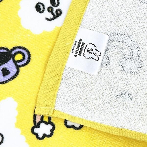 バニーコンビニのフェイスタオル