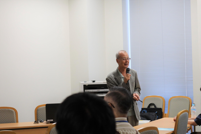 矢田・庄内川の実情を訴えた原名誉教授