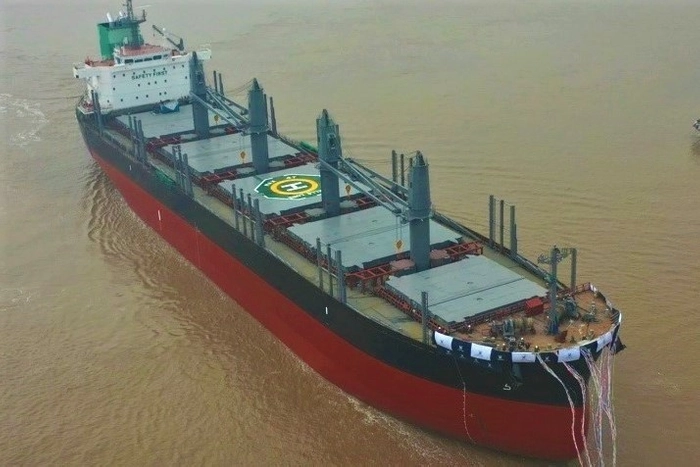 The first TESS42 vessel launched