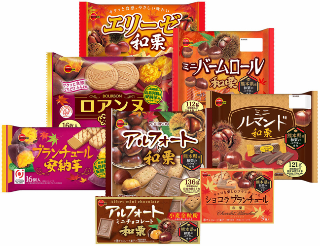 国産素材を味わえる“いも・くりフェア”商品