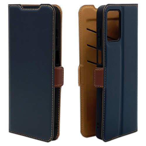 ネイビー&times;ブラウン